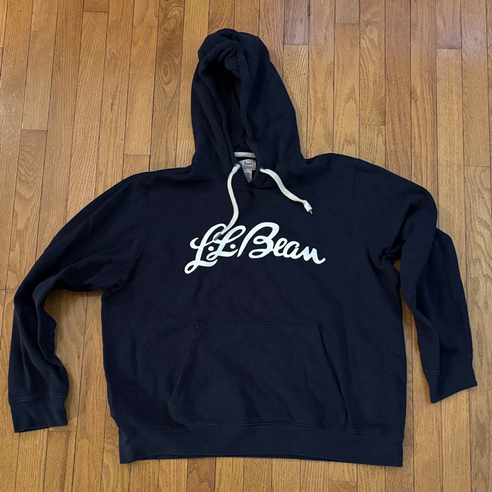 L.L. Bean Men's Navy Hoodie